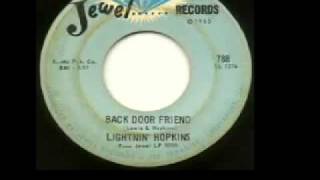 Watch Lightnin Hopkins Back Door Friend video