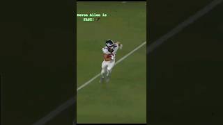 Devon Allen Is Fast Af Boy Big Preseason Kickoff Return Against Colts