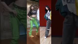 lisa vs momo with taeyang 💖 dance 😚#blackpink #twice