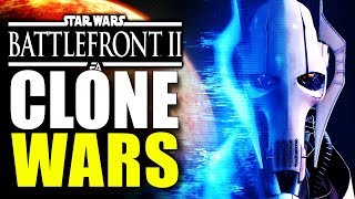 CLONE WARS DLC, CONQUEST MODE, GEONOSIS - (Grievous and Dooku!) - Huge Battlefront 2 News Update!
