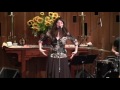 Laura Berman Song "Calling the Angels"—Seattle Unity Church—09-08-2013
