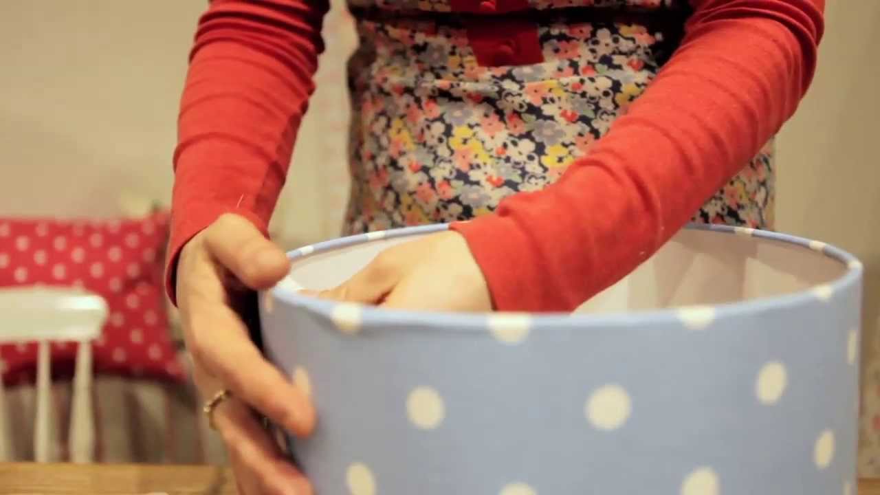 Make Your Own Cath Kidston Lampshade Youtube