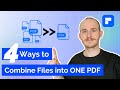 How to combine files into one PDF | 4 Solutions with PDFelement