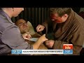 Grant Denyer waxes his cameraman's chest! - Sunrise