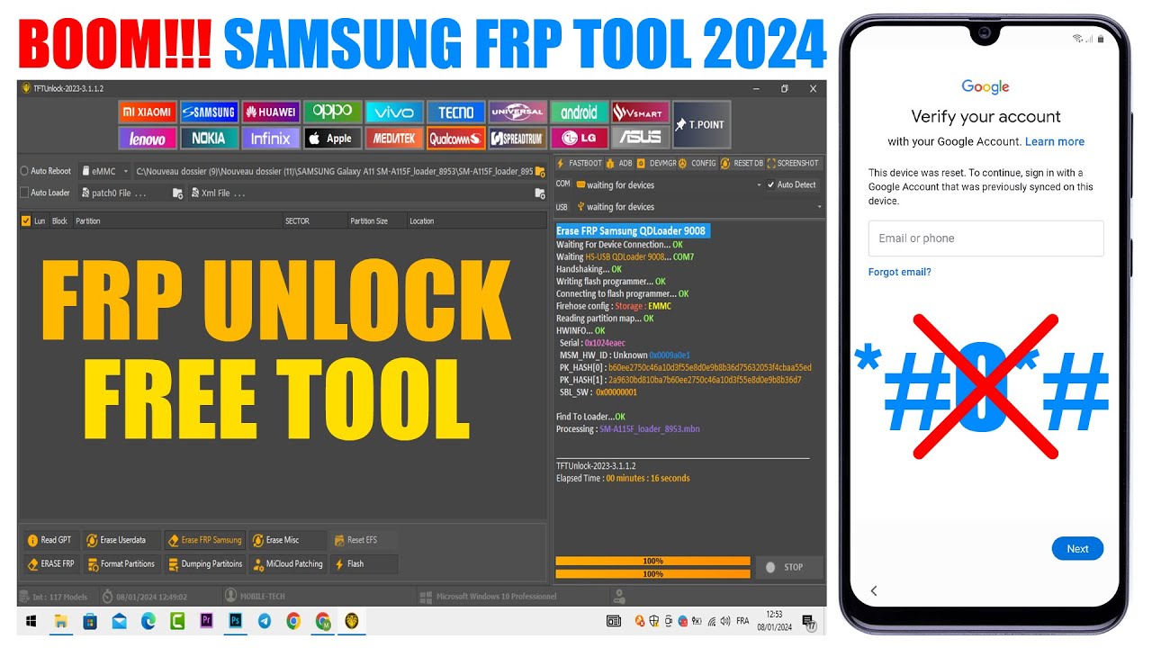 All Samsung FRP Bypass 2024 ADB Enable Fail Android 13 All Samsung FRP Bypass 2024 ADB Enable Fail Android 13
