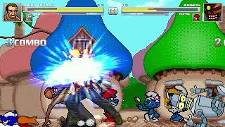 An Mugen Niko Bellic & Bender Vs Animus & Woody Woodpecker