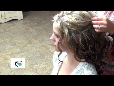 Cascading Half Up Do for Long Hair | Hair Tutorial