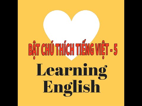 Học kỹ năng nghe và nói Tiếng anh 05