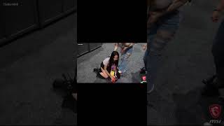 Codemiko Gets Stepped On By Amouranth Twitchcon 2022