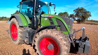 2018 Fendt 513 Vario Powerplus 4.0 Litre 4-Cyl Diesel Tractor 133Hp With Pottinger Plough