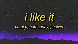 Cardi B, Bad Bunny, J Balvin - I Like It (Lyrics) slowed + reverb | yeah baby i 