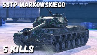 53Tp Markowskiego - 5 Kills 4,2 K Damage, Wot Blitz Replay