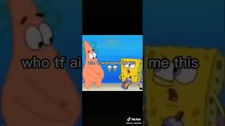 Patrick And Spongebob Invisible Spray Meme