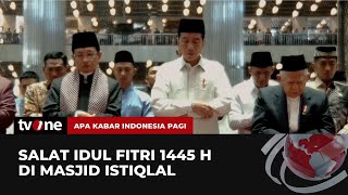 Suasana Shalat Idul Fitri 1445 H dari Masjid Istiqlal | AKIP tvOne