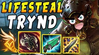 Full Lifesteal Tryndamere 1 Crit Full Heal Shiv Gunblade Synergy League Of Legends Full Lifesteal Tryndamere 1 Crit Full Heal Shiv Gunblade Synergy League Of Legends