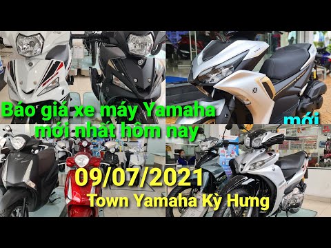 Báo giá xe máy Yamaha hôm nay ngày 09/07/2021 tại Town Yamaha Kỳ Hưng: Jupiter, Sirius, Janus,Grande
