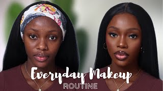 Detailed Soft Glam Everyday Makeup Routine For Dark Skin Woc Beginner Friendly Okemute U