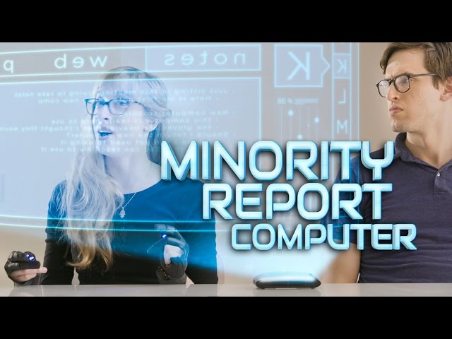 What Minority Report Computers Would Really Be Like - Video