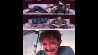 Pedro Pascal laughing and crying meme (The Last of Us) #shorts