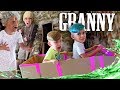 GRANNY Chapter Two BOAT ESCAPE In Real Life (Funhouse Family)