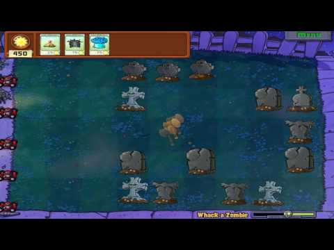 PlantsVsZombies mini game Whack a Zombie POW!!!!