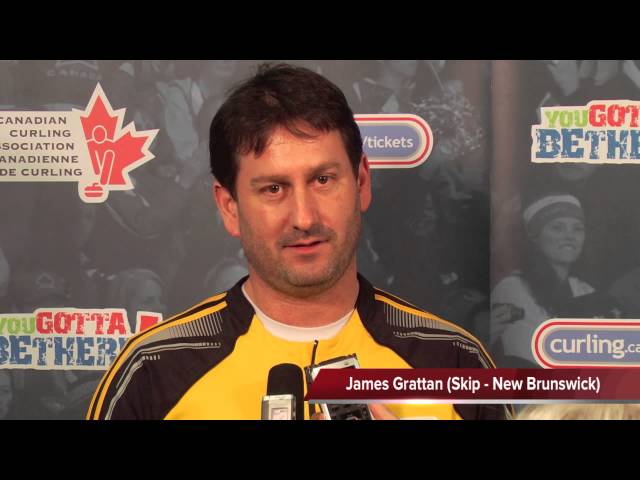 Draw 6 Media Scrum - 2014 Tim Hortons Brier