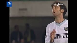Hakan Şükürün Ü Interi Kurtardı. Verona 2-2 Inter. Serie A 2000-01