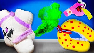 Alphabet Lore Plush Fart In Hospital