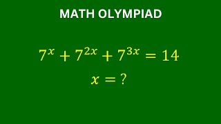 A Very Nice Math Olympiad Problem | Solve for x? | Algebra Equation