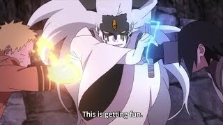 Naruto And Sasuke Vs Momoshiki Full Fight Hd English Dub 4K Ma 60Fps
