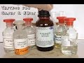 Inorganic Chemical Tests: Gases, Cations and Anions.