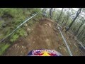 Gee Atherton's Mt St Anne Crash 2013 - Captured on Go Pro