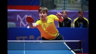 Truls Moregardh Vs Maksim Grebnev 2019 European Youth Championships