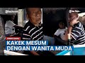 VIRAL Video Kakek Terciduk Mesum dengan Wanita Muda di Dalam Bajaj