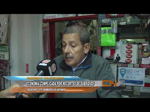 Recorte de subsidios a Bomberos Voluntarios de Concordia