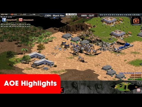 AOE HighLights - Pal của CSĐN tiêu diệt Shang của Quýt trong 1 nốt nhạc | GameTV AOE HighLights - Pal của CSĐN tiêu diệt Shang của Quýt trong 1 nốt nhạc | GameTV