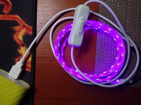 Как сделать от usb светодиодный