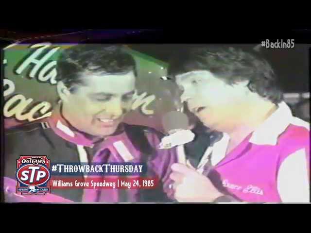 #ThrowbackThursday: World of Outlaws Sprint Cars May 24th, 1985 Williams Grove Speedway
