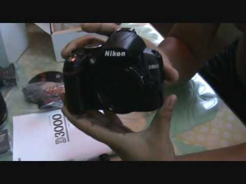 nikon d3000 body. Unboxing My New Nikon D3000