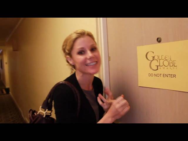Julie Bowen Takes You Backstage at the Golden Globes!