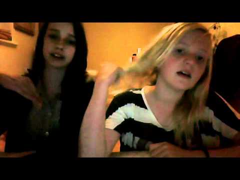 charlotte and louise singing moves like jagger xxx