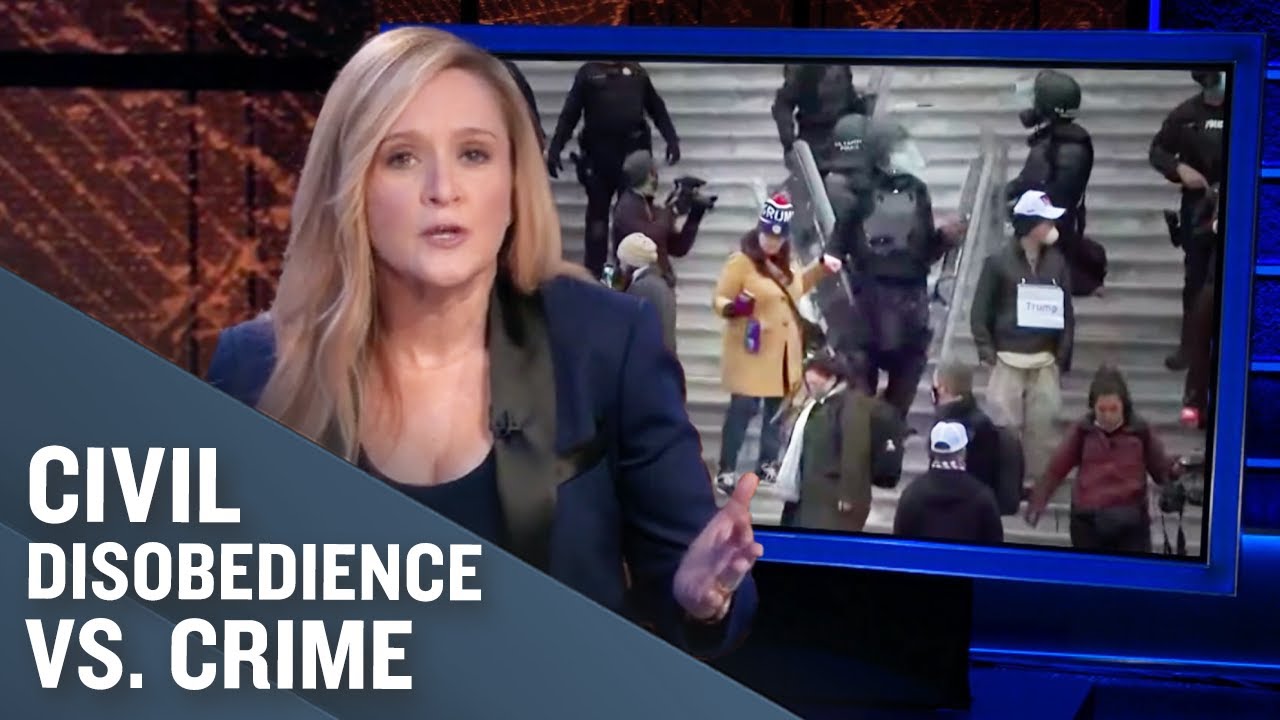 The Treatment of Peaceful Protesters vs. Violent Insurrectionists | Full Frontal on TBS