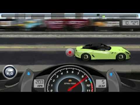 Drag Racing IPhone Level 7 Novitec Rosso 599 GTB 1/4 Mile 8.573 TUNE ...