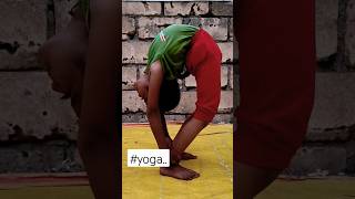 Small Girl Doing Yoga
