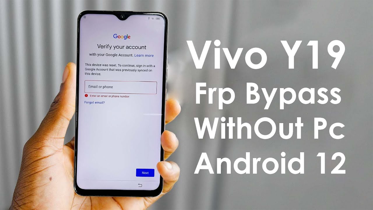 Vivo Y19 (1915) Android 12 Frp Bypass Without Pc | New Vivo Y19 (1915) Android 12 Frp Bypass Without Pc | New