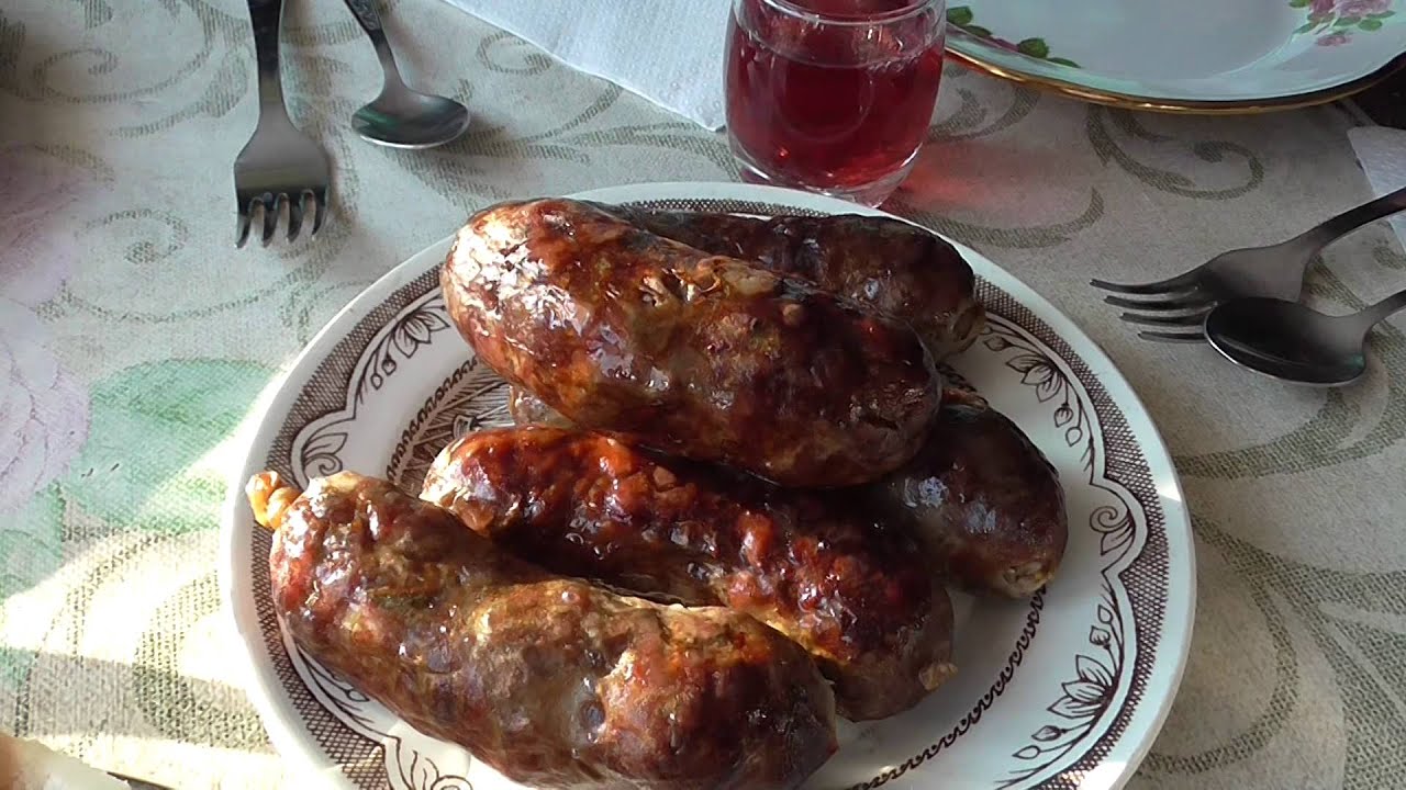 Рецепт домашней колбасы без свинины Рецепт домашней колбасы без свинины