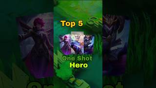 One Combo Instant Death Top 5 One-Shot Heroes Mlbb