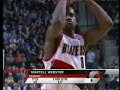 Martell Webster scored 24 PTS in a quarter vs Jazz 20080105