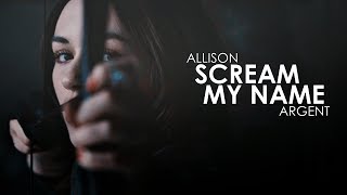 Allison Argent - Scream My Name (BCP #8)