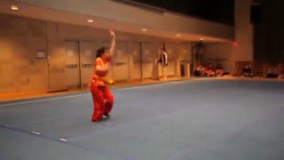 2016 Collegiate Wushu - Adv Ss - Michelle Chiang